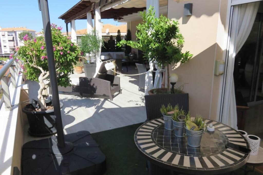 Penthouse - Residence La Mina - Albir Avec Wifi Gratuit El Albir Exteriér fotografie