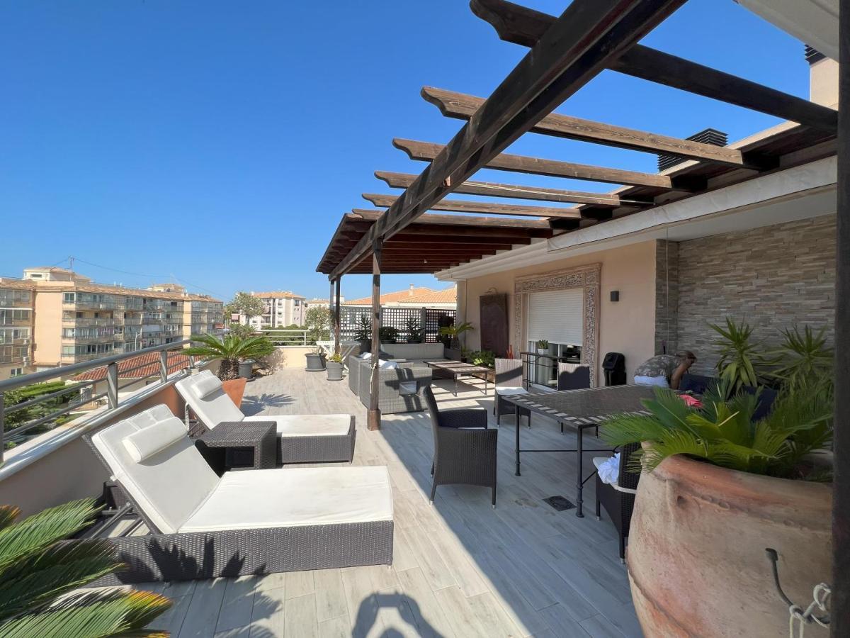 Penthouse - Residence La Mina - Albir Avec Wifi Gratuit El Albir Exteriér fotografie
