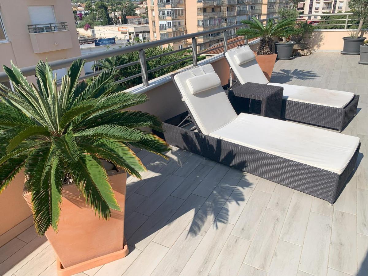Penthouse - Residence La Mina - Albir Avec Wifi Gratuit El Albir Exteriér fotografie