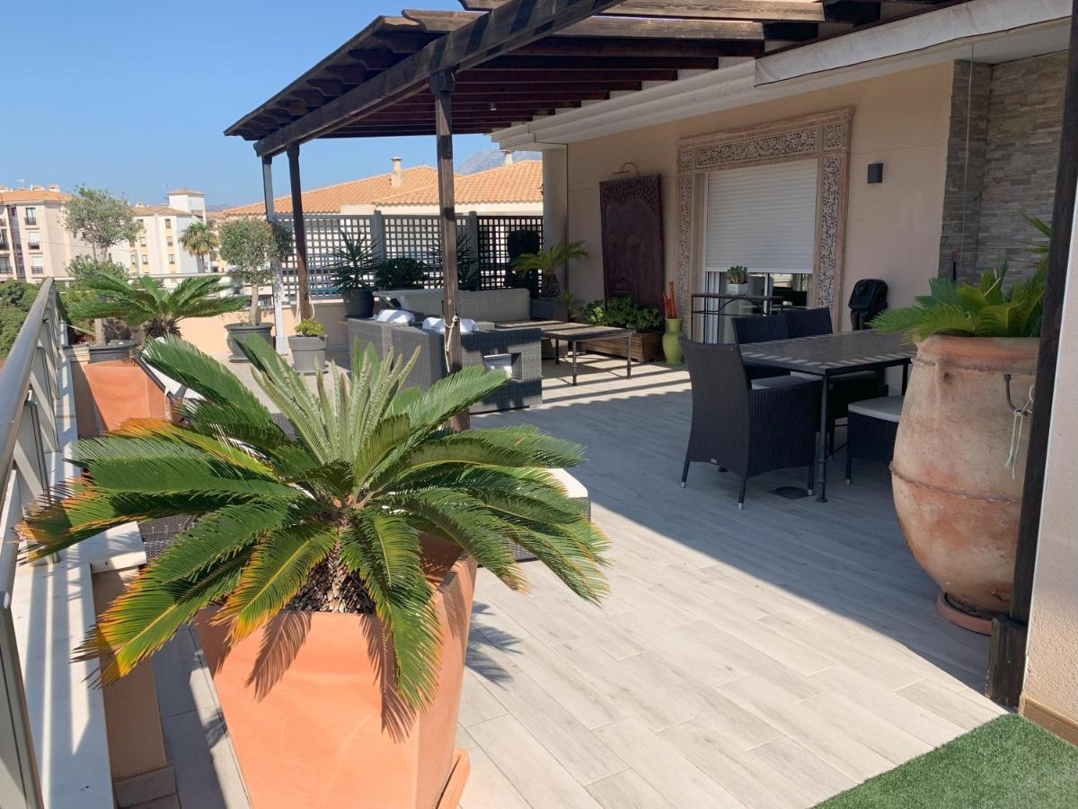 Penthouse - Residence La Mina - Albir Avec Wifi Gratuit El Albir Exteriér fotografie