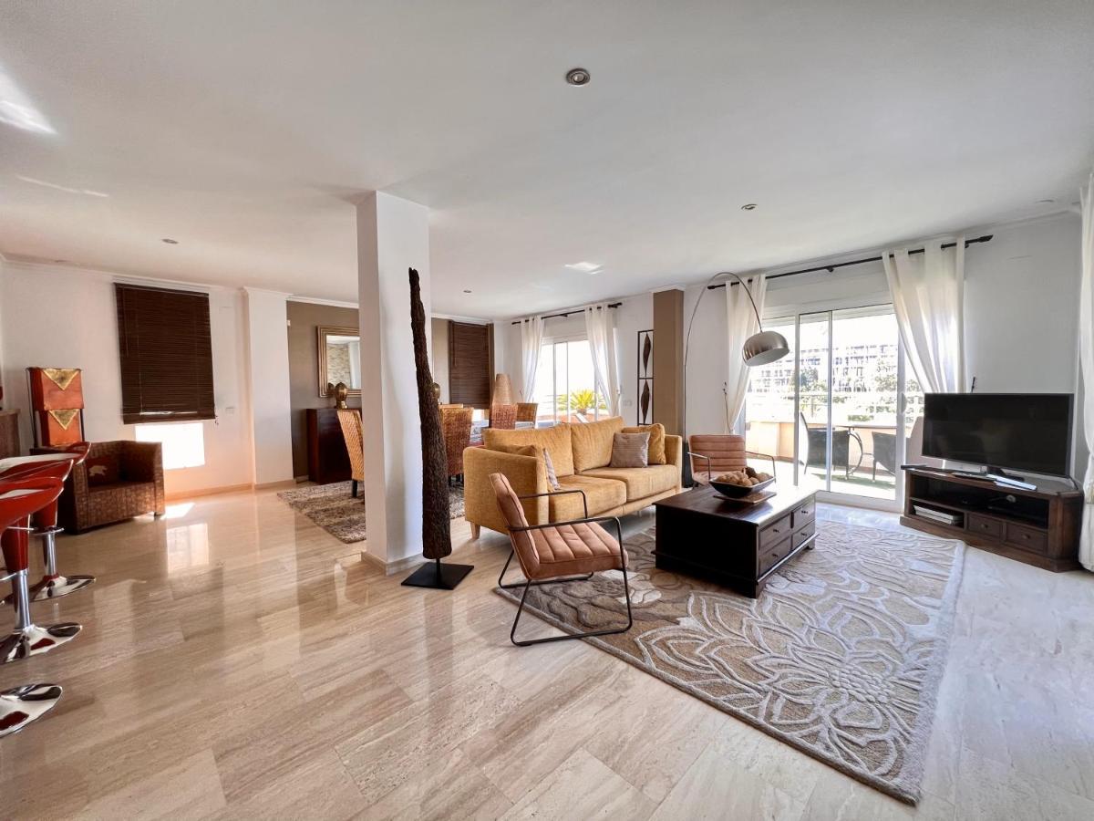 Penthouse - Residence La Mina - Albir Avec Wifi Gratuit El Albir Exteriér fotografie