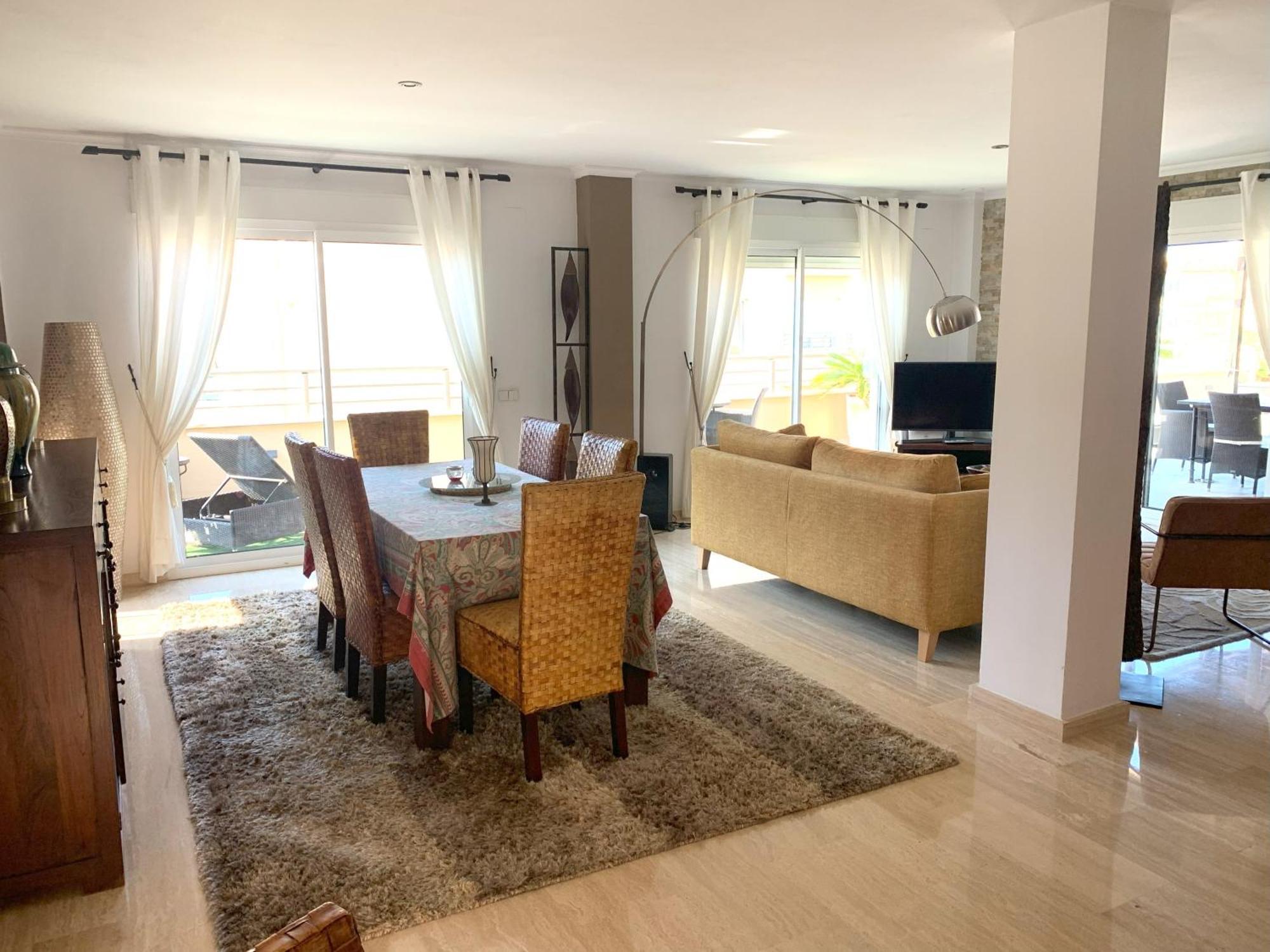 Penthouse - Residence La Mina - Albir Avec Wifi Gratuit El Albir Exteriér fotografie
