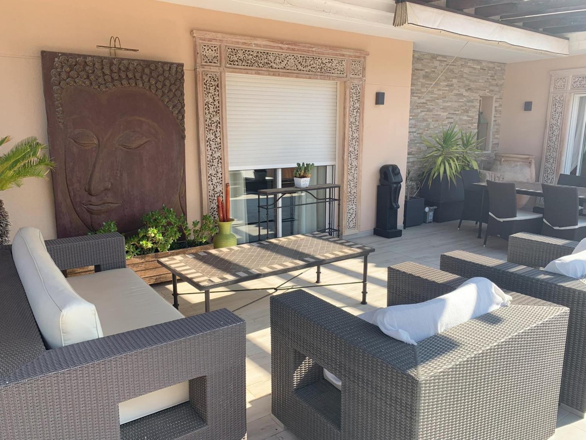 Penthouse - Residence La Mina - Albir Avec Wifi Gratuit El Albir Exteriér fotografie